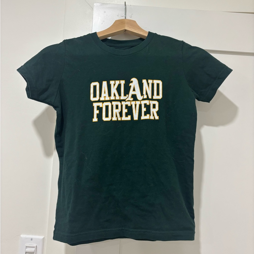 Oakland A's "Oakland Forever" Kids T-Shirt - Size Small